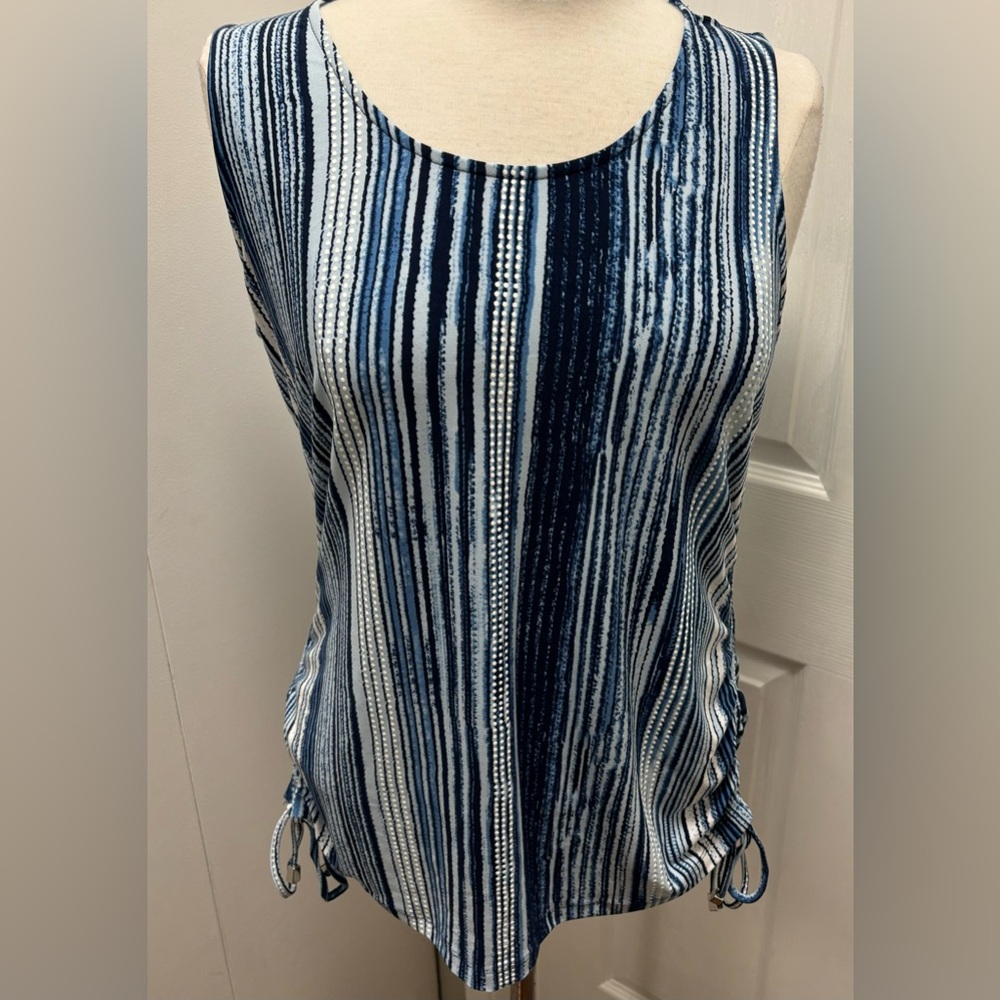 Striped Sleeveless Top